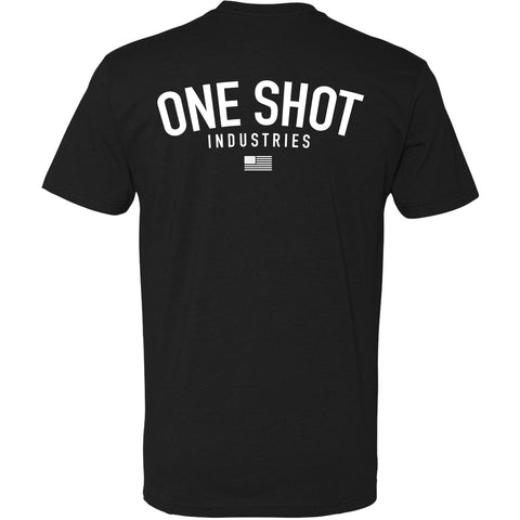 One Shot Industries Back Logo Tee - Standard Shirt