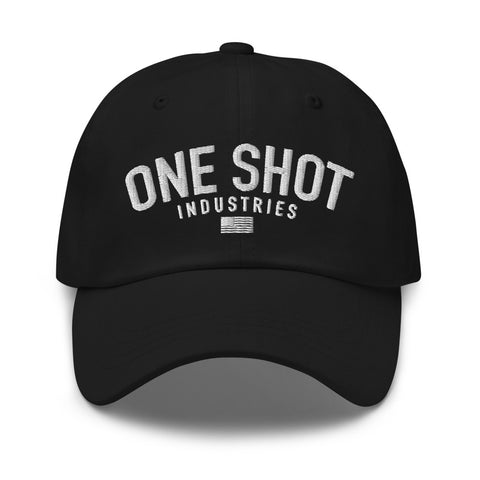 One Shot Industries Logo  - Dad hat