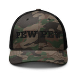 PEW PEW® - Camouflage Trucker Hat