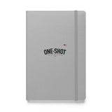 One Shot Industries Logo - Hardcover bound notebook