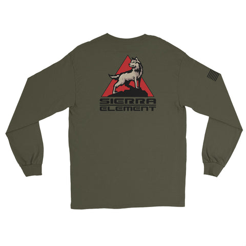 Sierra Element Left Chest Design - Long Sleeve Shirt