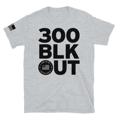 300 BLK OUT - Short Sleeve Tee