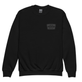 Sierra Element Left Chest Design - Youth Crewneck Long Sleeve