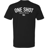 One Shot Industries Back Logo Tee - Standard Shirt