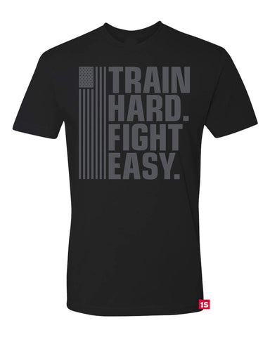 Train Hard Fight Easy  - Red Label Edition (Standard Shirt)