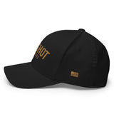 One Shot Industries Logo  - Gold on Black Flexfit