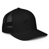 One Shot Industries Blackout Logo - Closed-back trucker cap