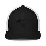 One Shot Industries Blackout Logo - Closed-back trucker cap