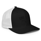 One Shot Industries Blackout Logo - Closed-back trucker cap