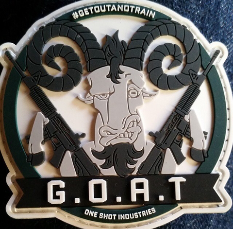 G.O.A.T PVC Patch