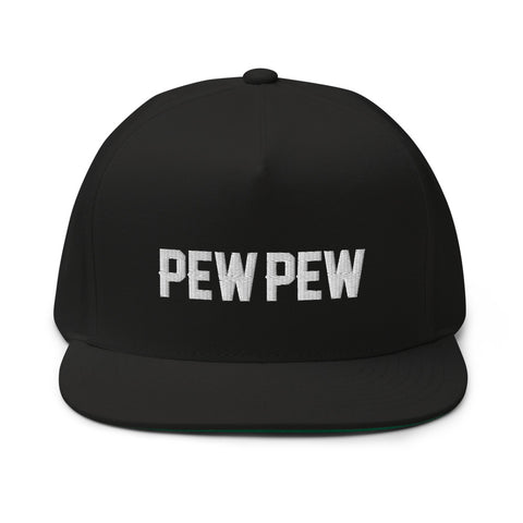 Pew Pew - Flat Bill Cap